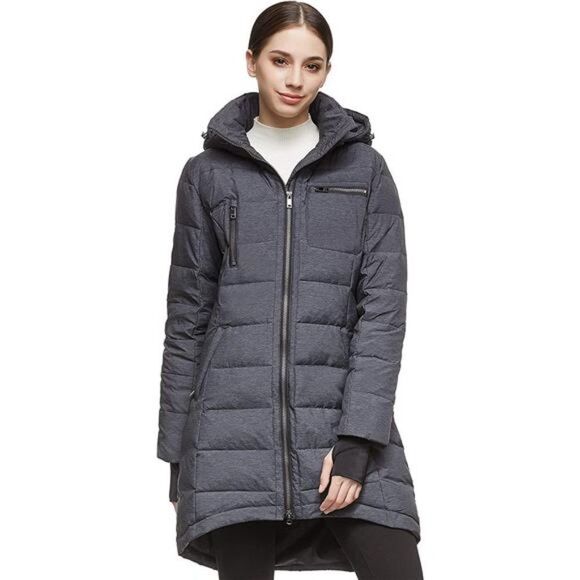 Women's Down Jacket Coat Mid-Length